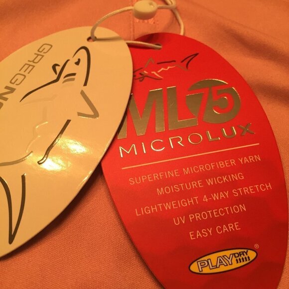 Greg Norman Women's Ml75 Microlux Ruched Panel Top - Picture 4 of 8